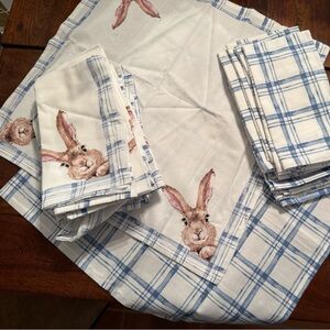 pier one bunny napkins